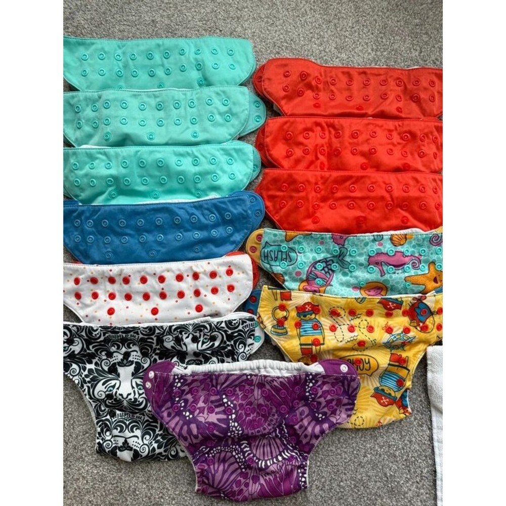 bumGenius Cloth Diapers and Inserts 7-35 pounds